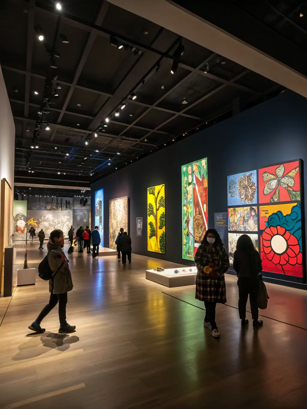 A photograph showcasing a digital exhibition of digitized historical images, accessible online through ONVIT's platform, promoting cultural awareness and education.